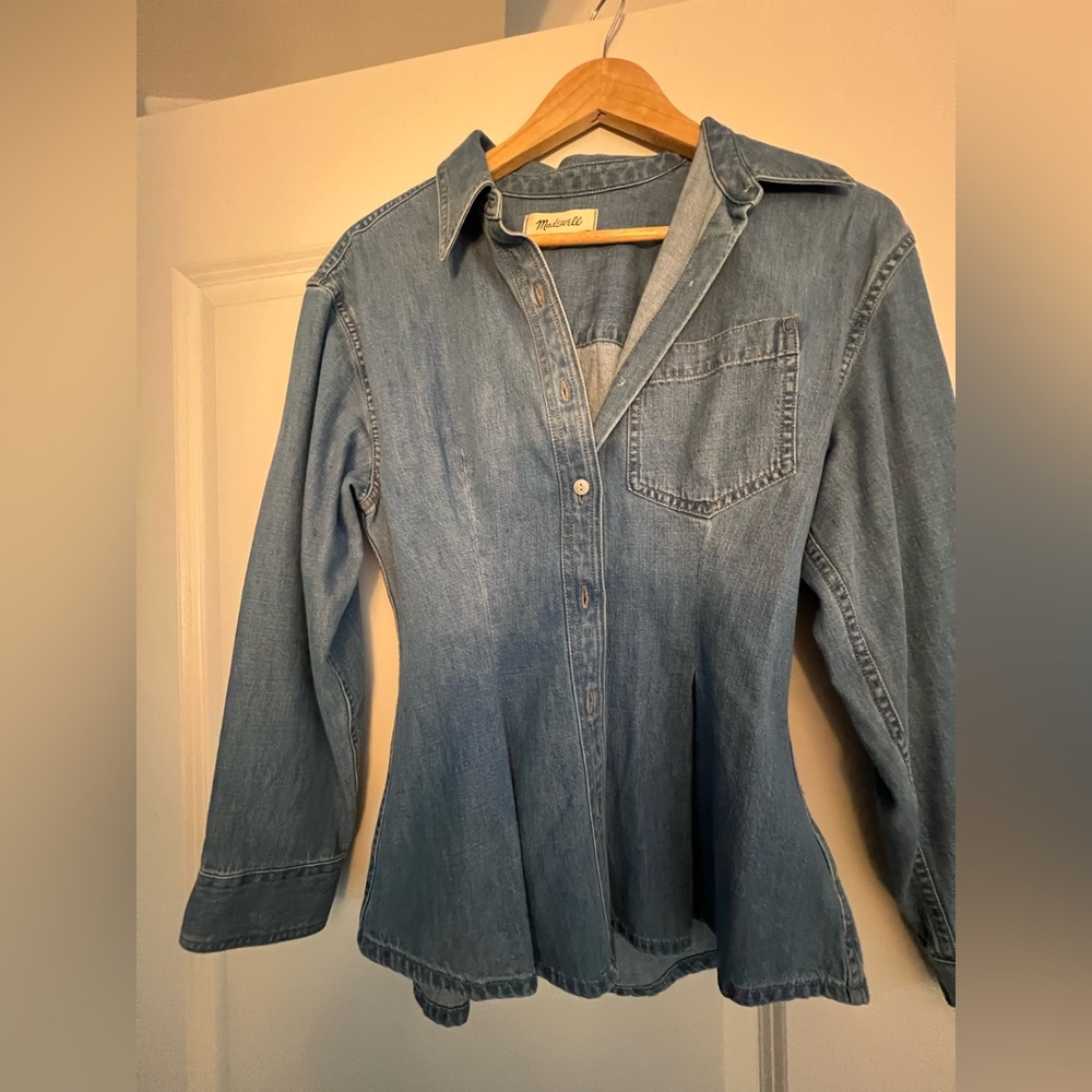 Madewell Denim Button Down Shirt